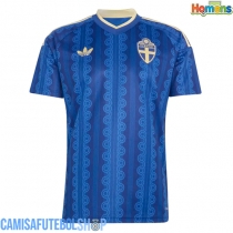 Camisa de time de futebol Suécia Replicas 2º Equipamento Mundo 2026 Manga Curta